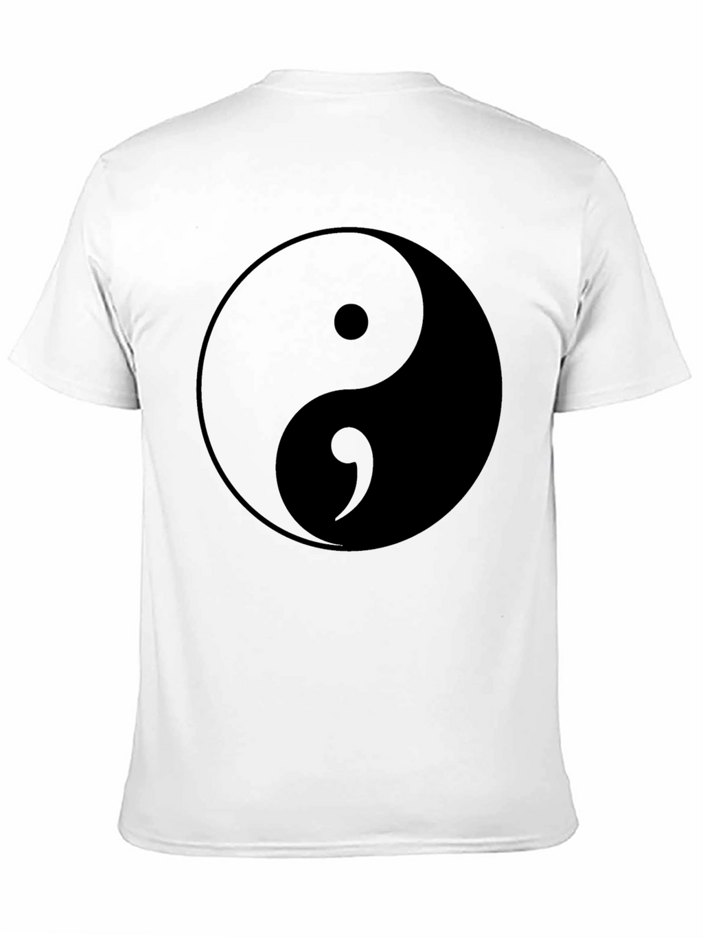 Yin Yang Graphic Tee - Balance and Style