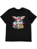 Cool Easter Bunny T-Shirt - Hip Hop Style