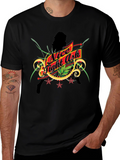 Nice Tight Ash Graphic Tee - Black