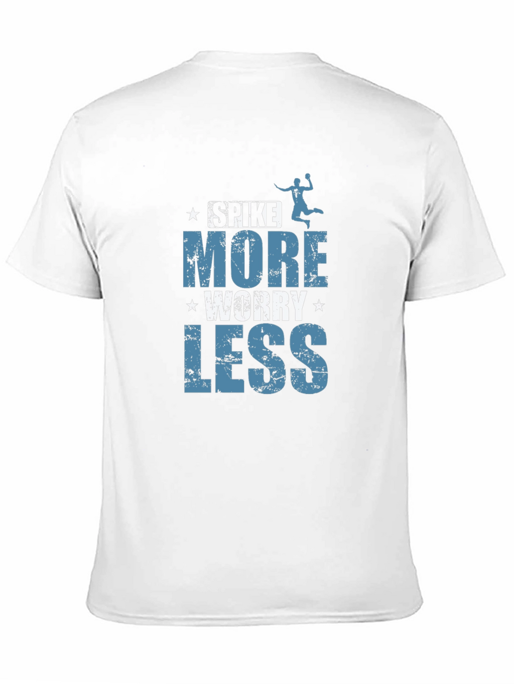 Spike More Worry Less Graphic T-Shirt