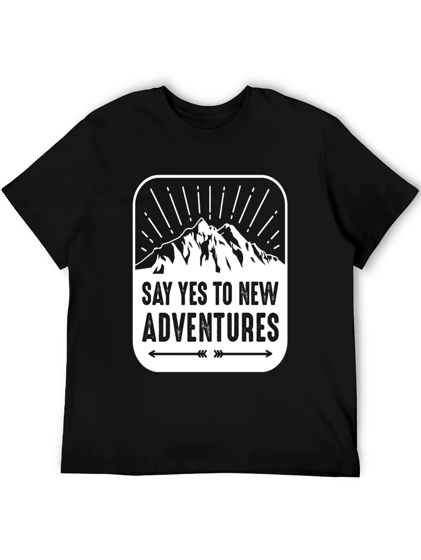 Adventure Seeker Graphic Tee - Say Yes to New Adventures!