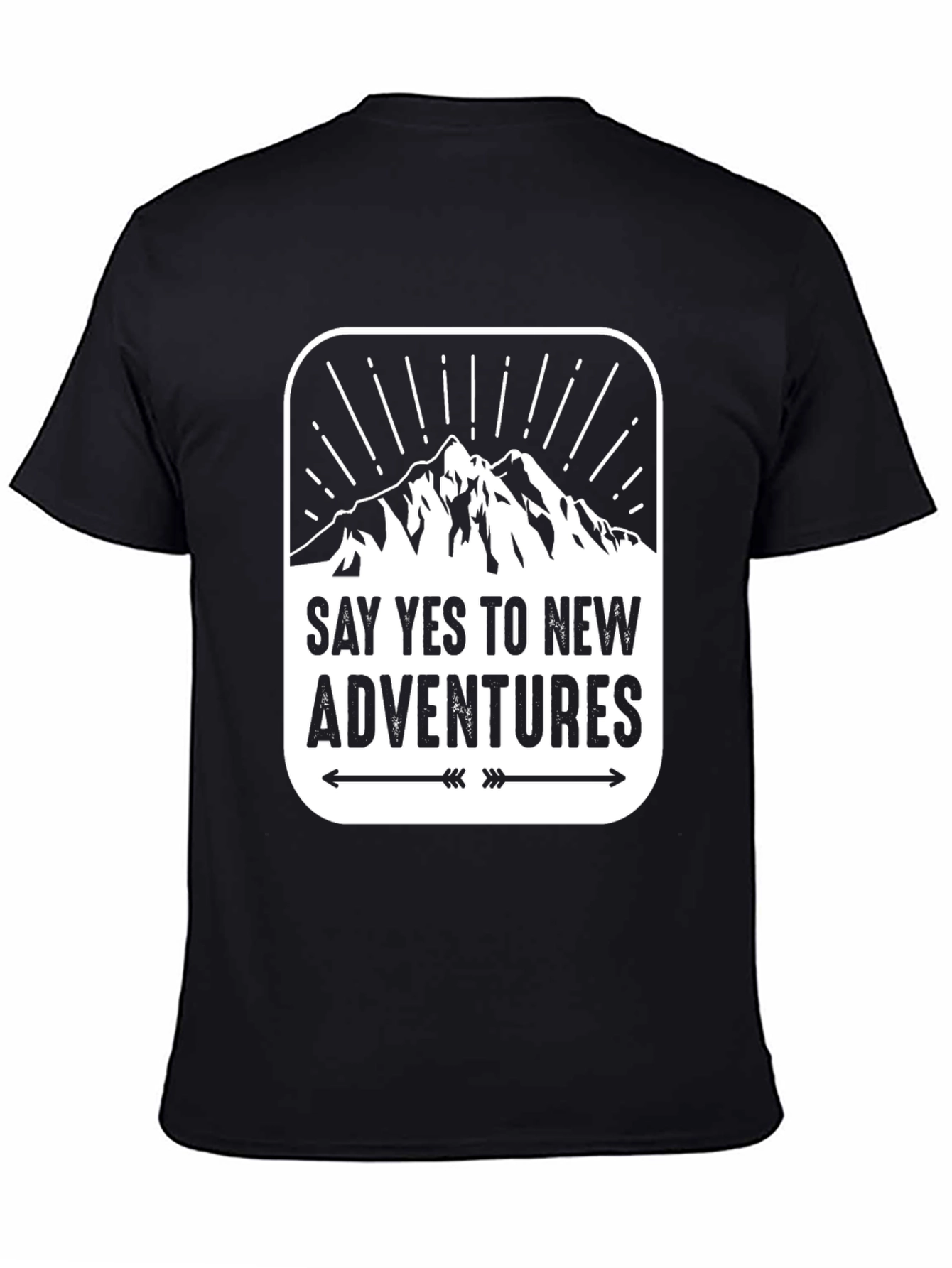 Adventure Seeker Graphic Tee - Say Yes to New Adventures!