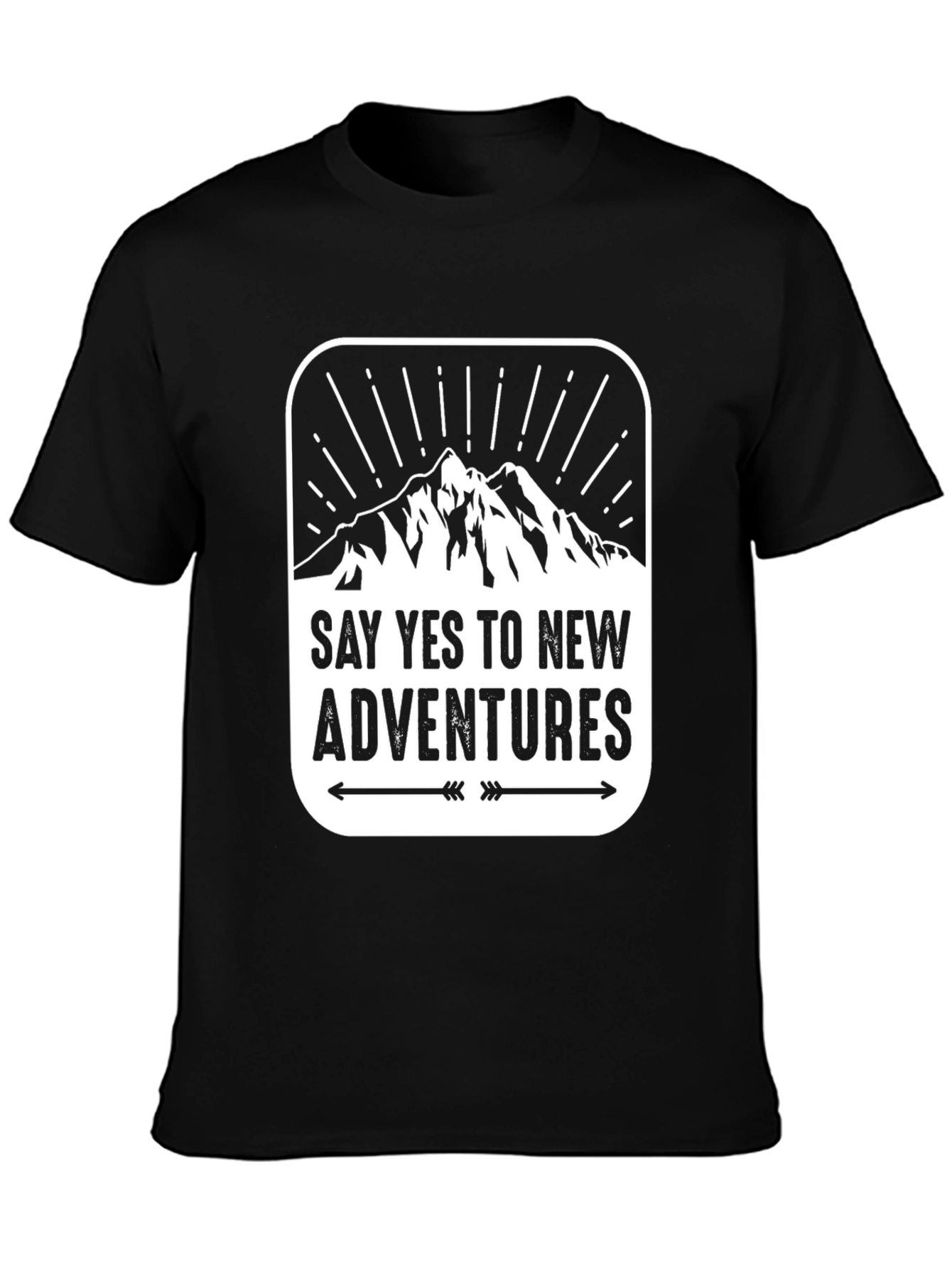 Adventure Seeker Graphic Tee - Say Yes to New Adventures!