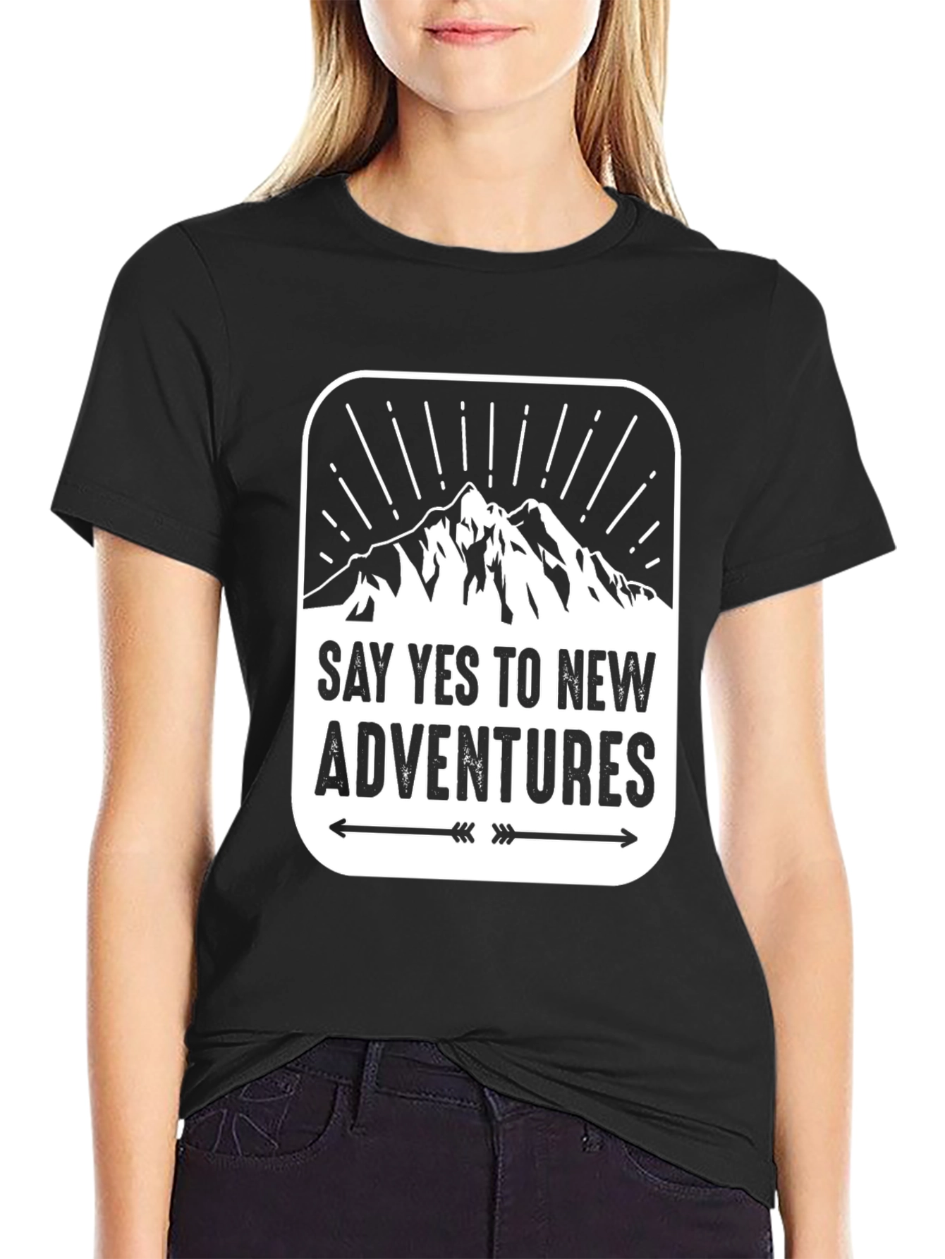 Adventure Seeker Graphic Tee - Say Yes to New Adventures!