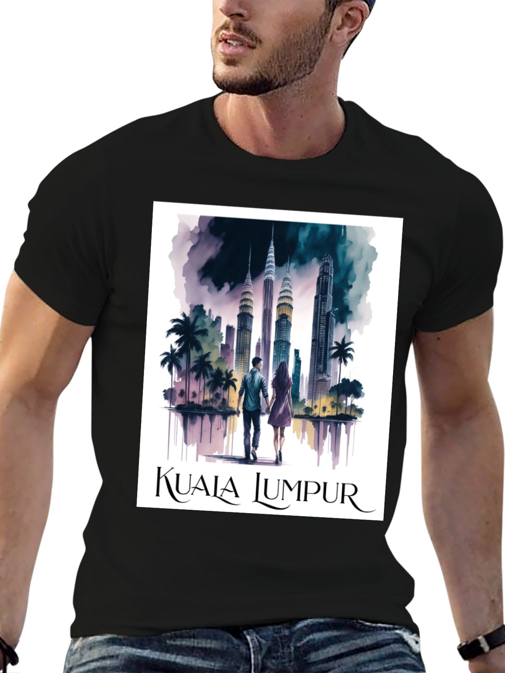 Kuala Lumpur Graphic T-Shirt