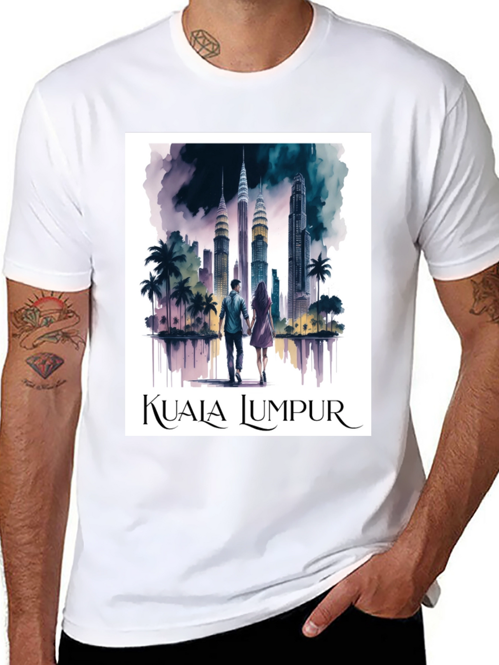 Kuala Lumpur Graphic T-Shirt