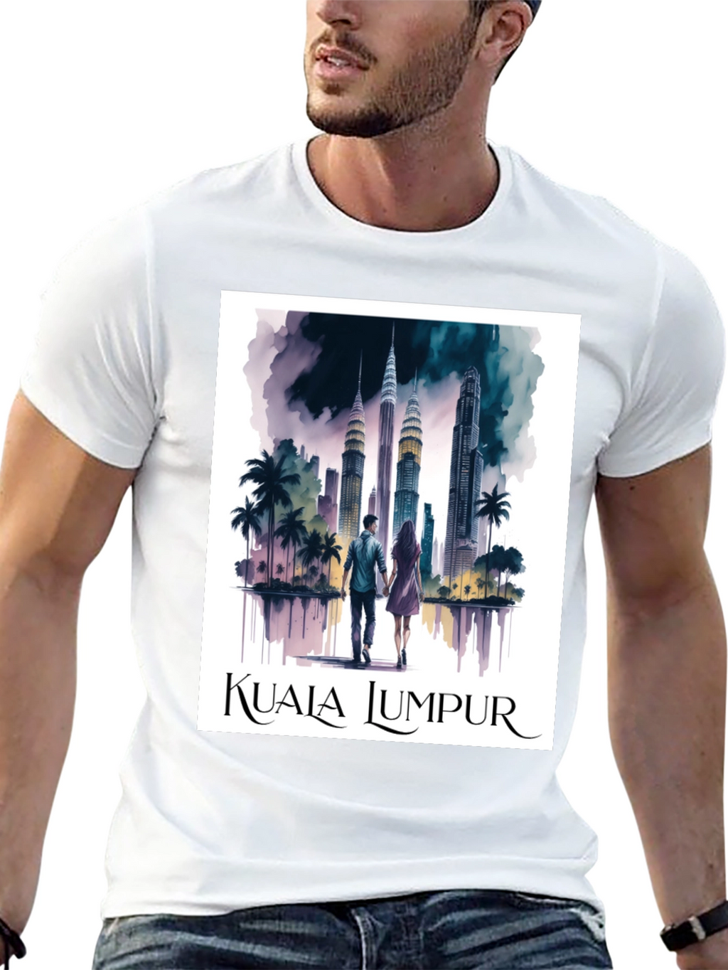 Kuala Lumpur Graphic T-Shirt