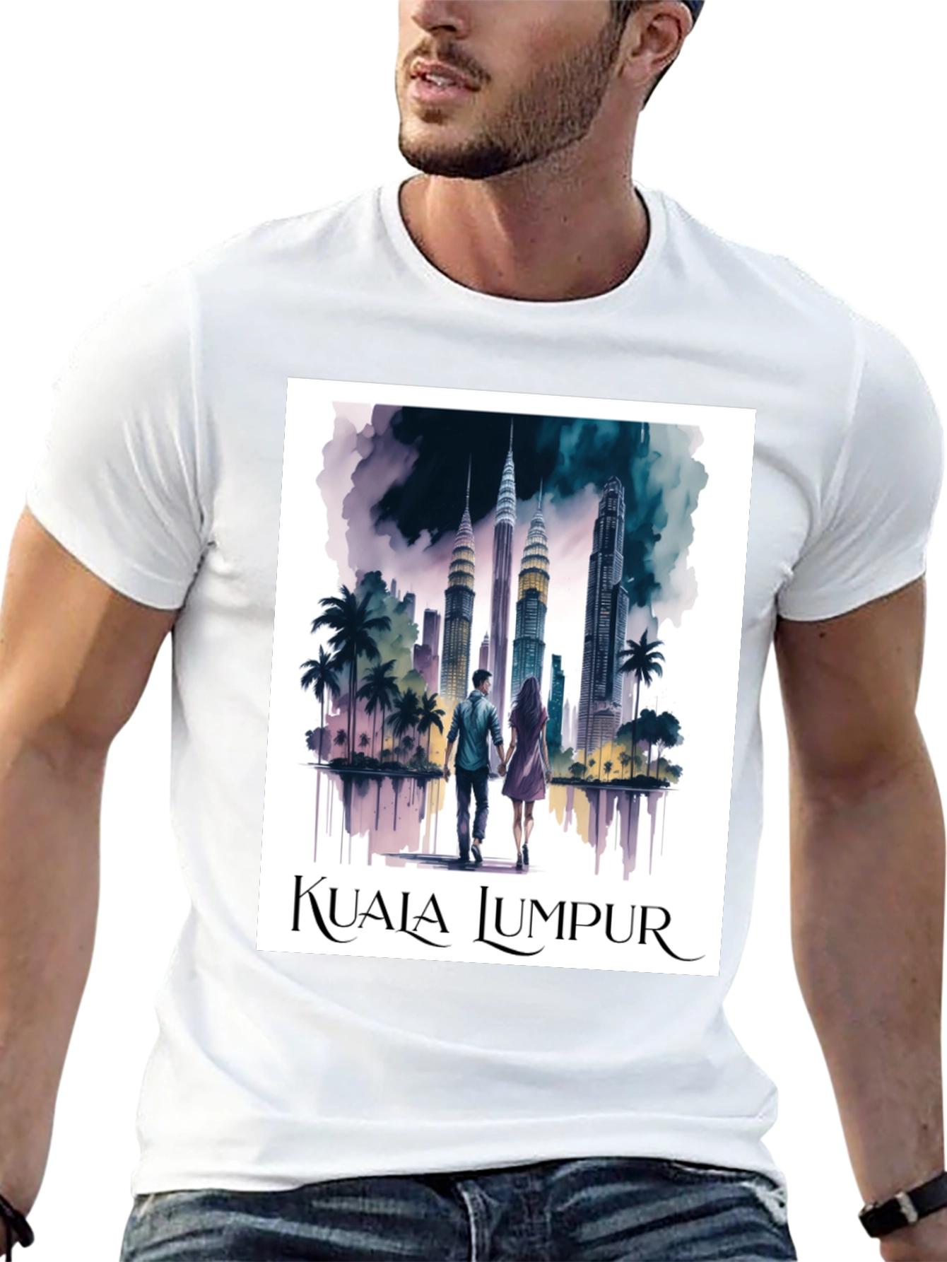 Kuala Lumpur Graphic T-Shirt