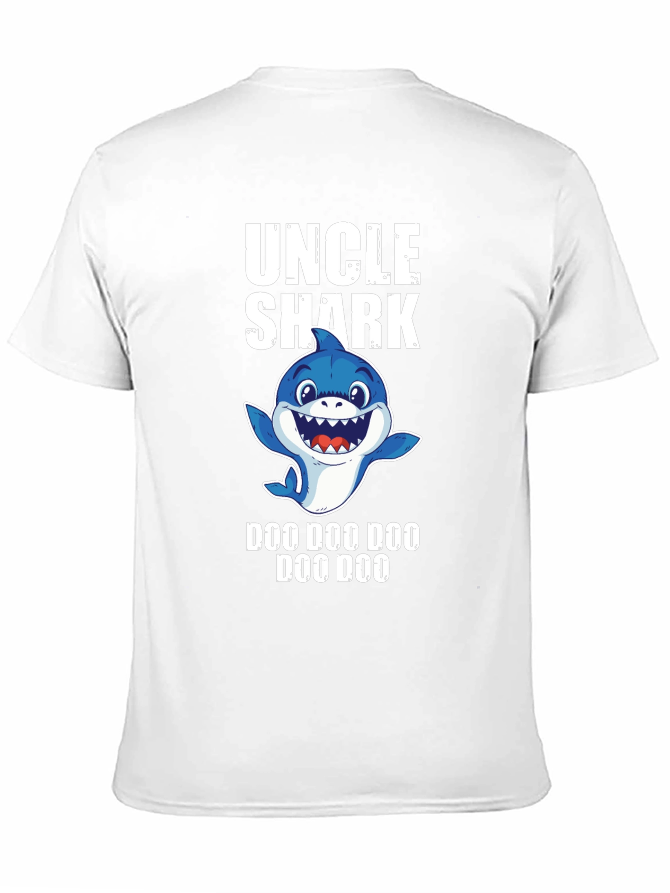 Uncle Shark Doo Doo T-Shirt - Fun Family Apparel