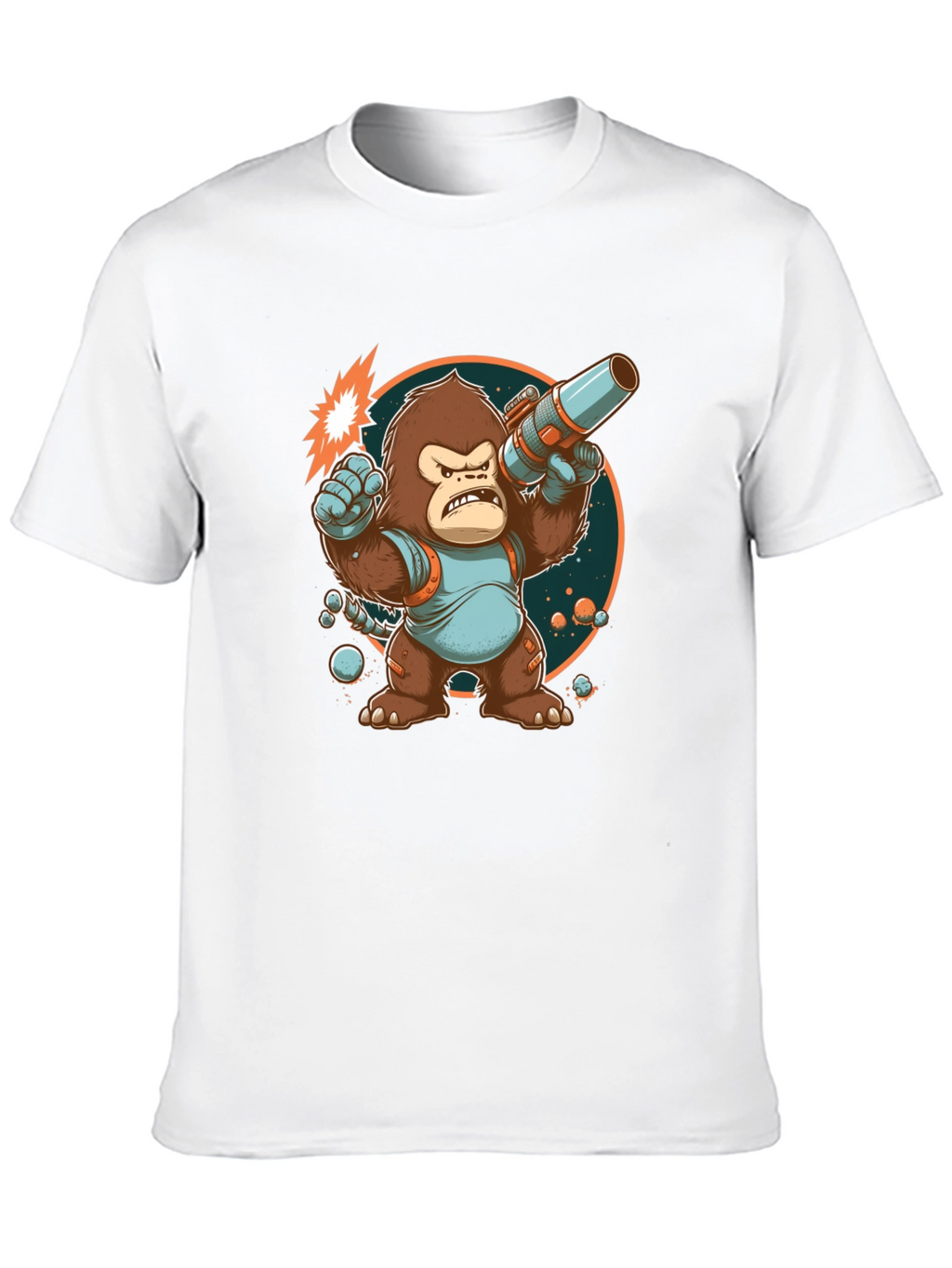 Space Gorilla Graphic T-Shirt