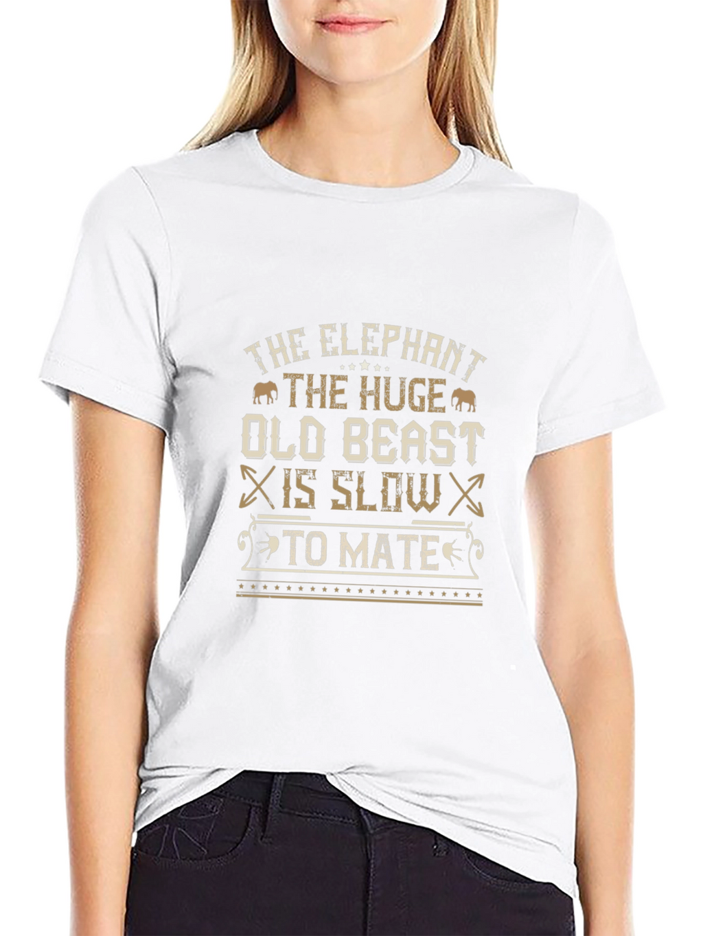 Elephant Lover T-Shirt: Slow to Mate Tee