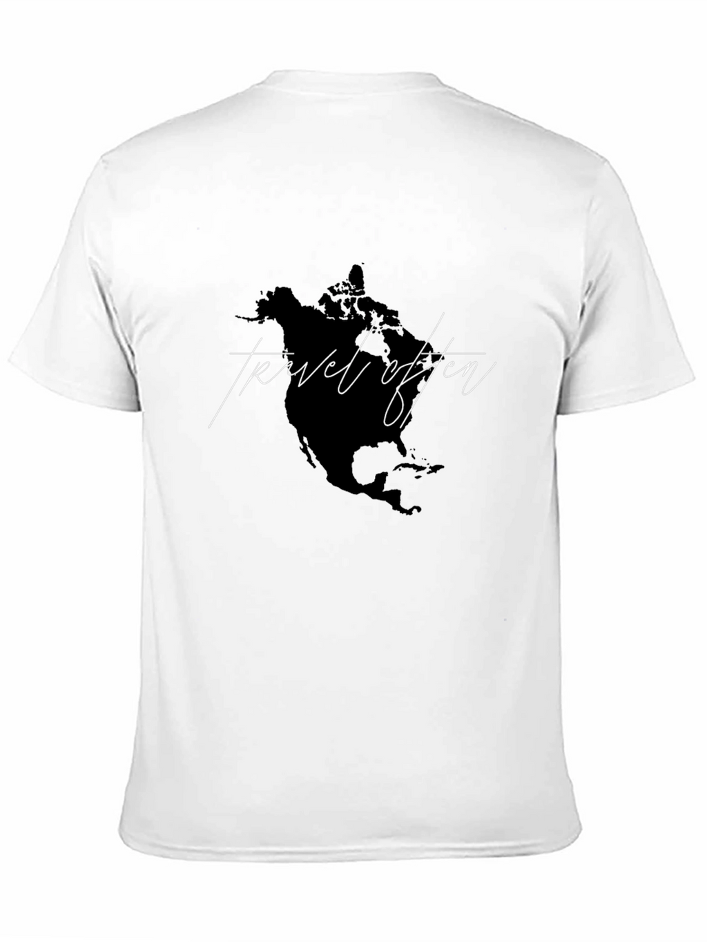 Travel Often Graphic Tee - Black