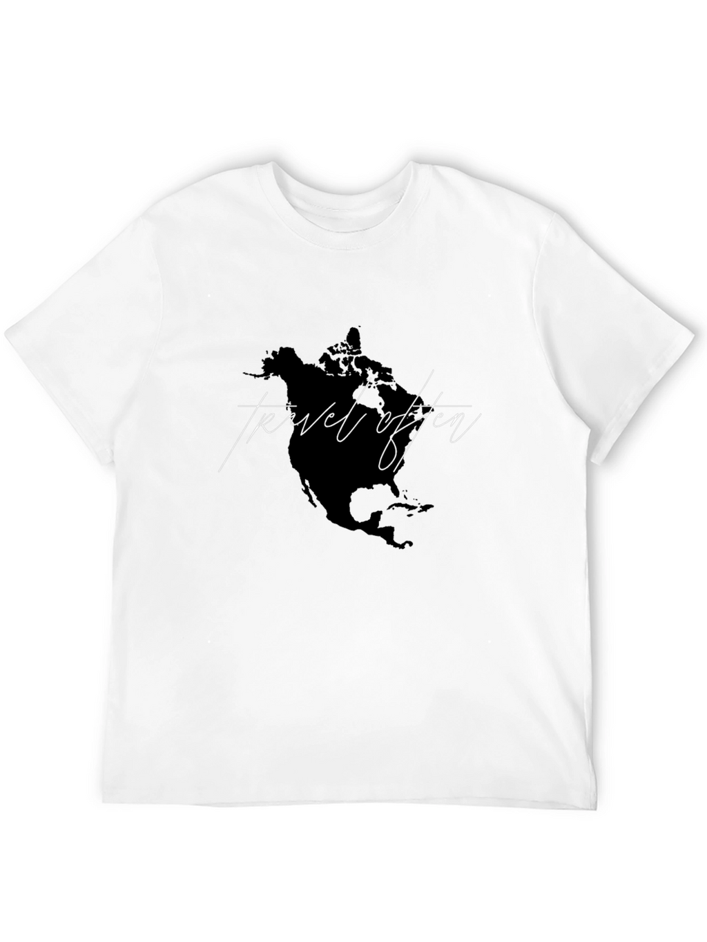 Travel Often Graphic Tee - Black