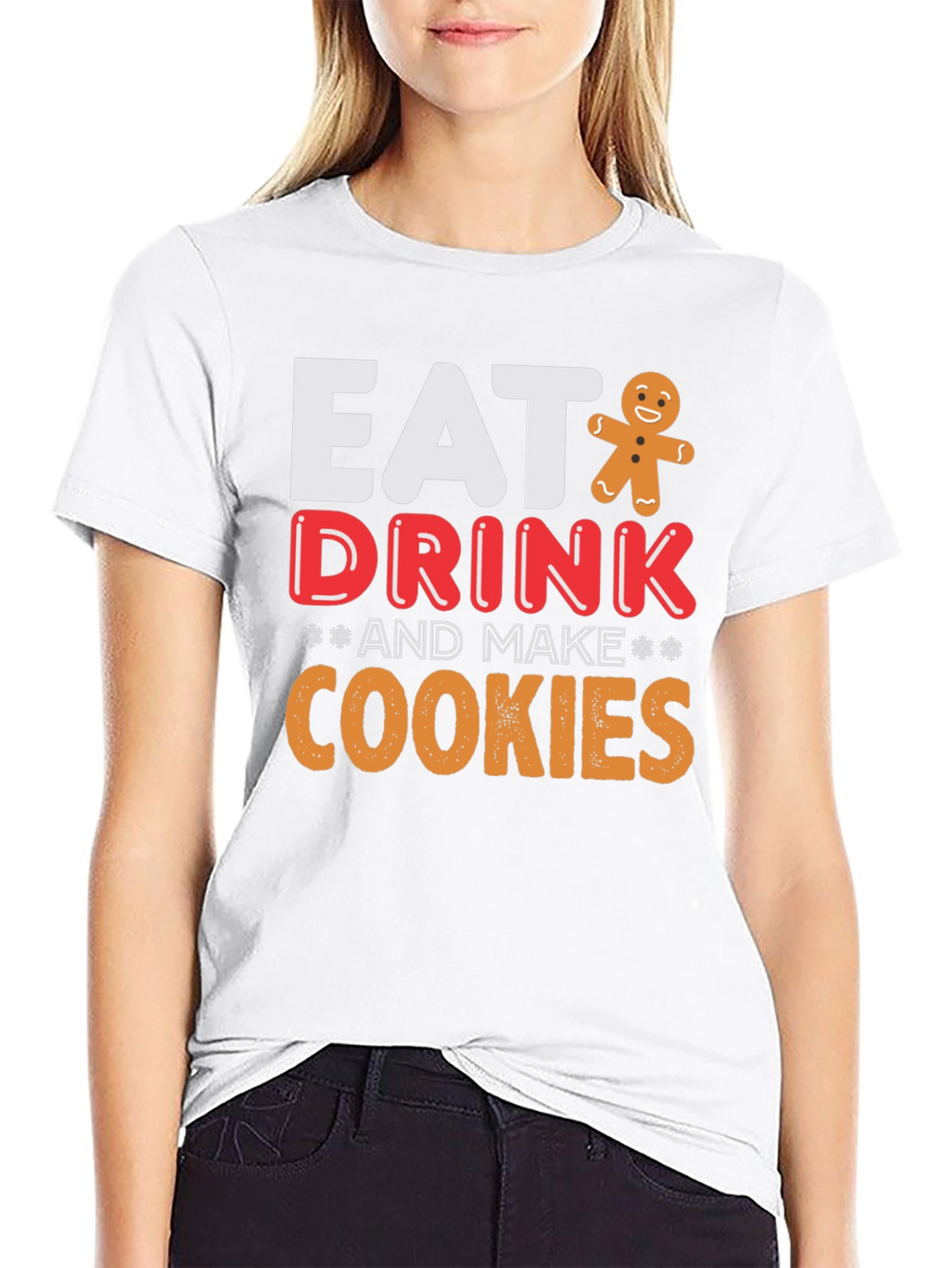Eat Drink & Make Cookies Graphic Tee
