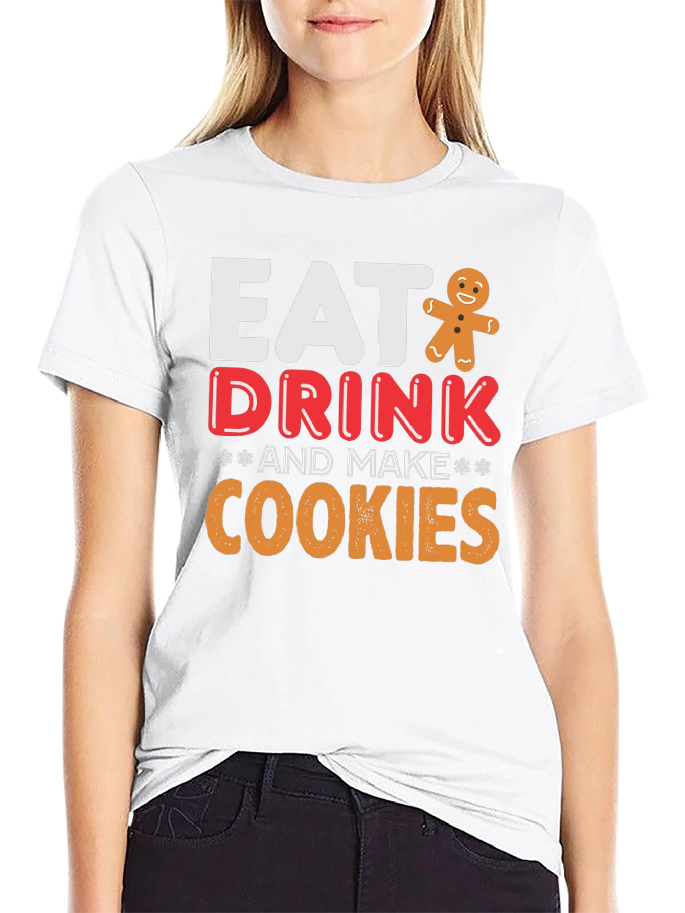 Eat Drink & Make Cookies Graphic Tee