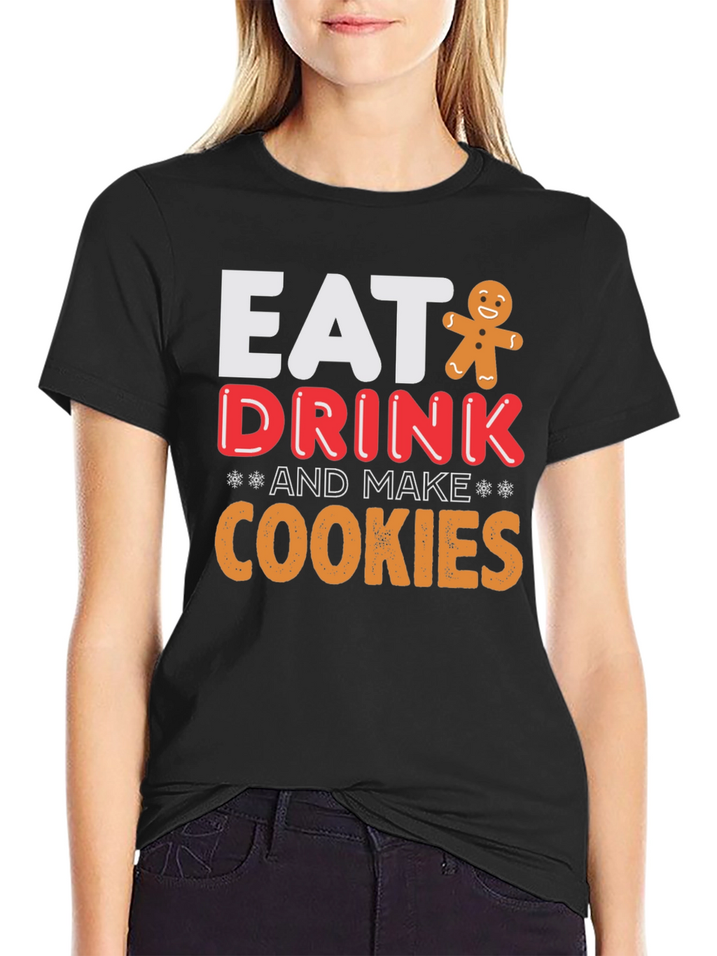 Eat Drink & Make Cookies Graphic Tee