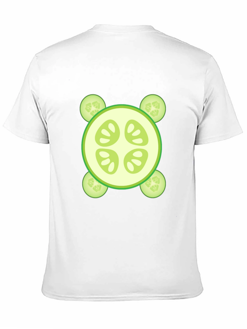 Cucumber Slice Graphic Tee - Fresh & Fun Design