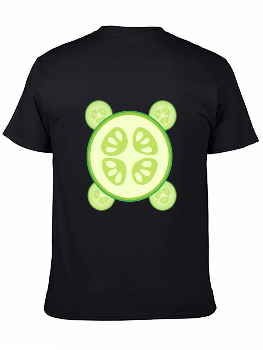 Cucumber Slice Graphic Tee - Fresh & Fun Design