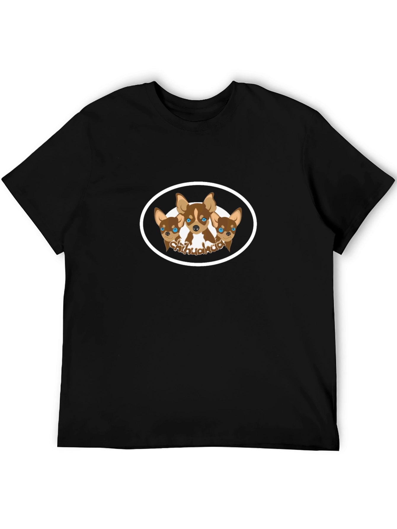 Chihuahua Dog Lover Black T-Shirt