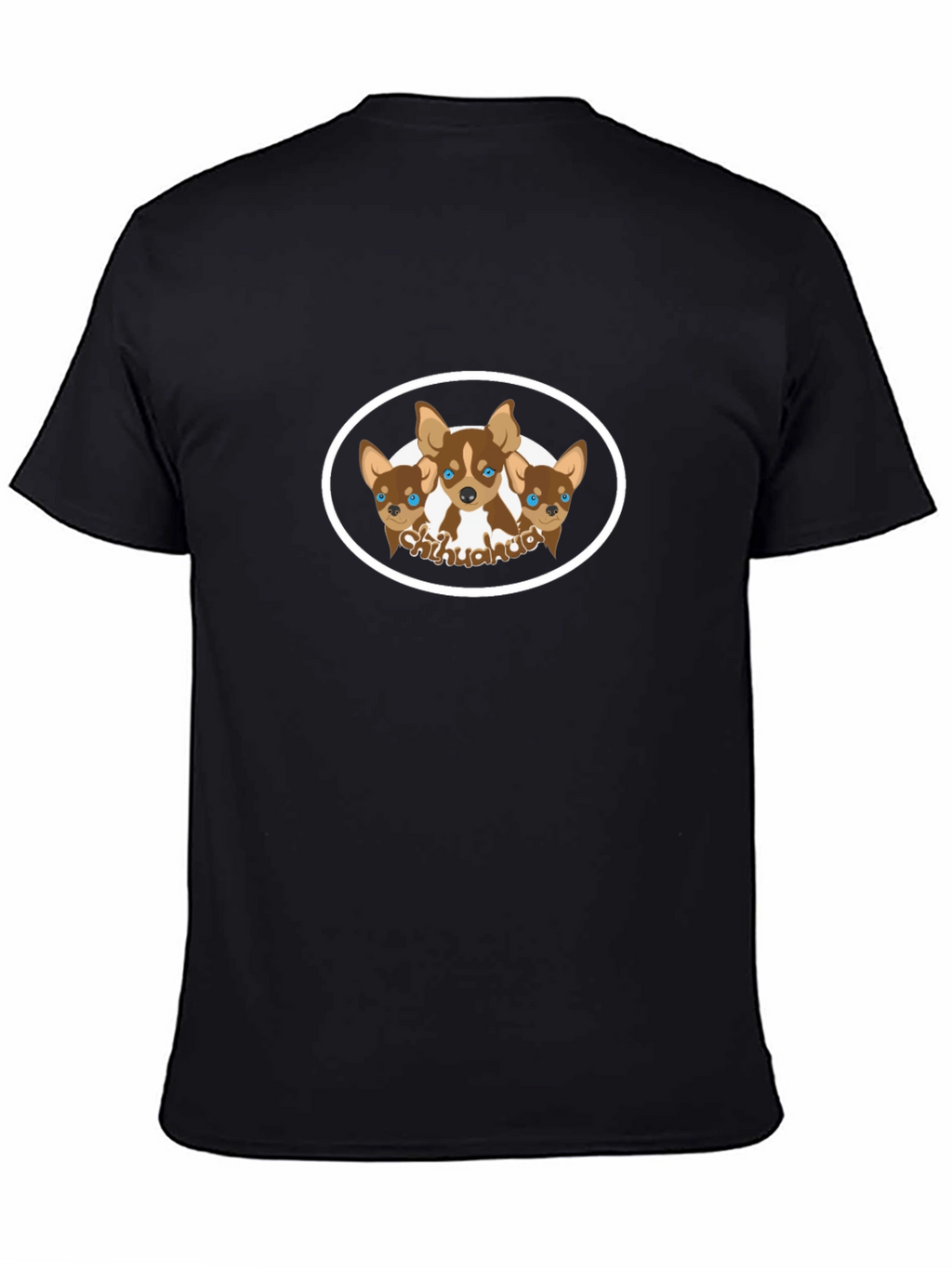 Chihuahua Dog Lover Black T-Shirt