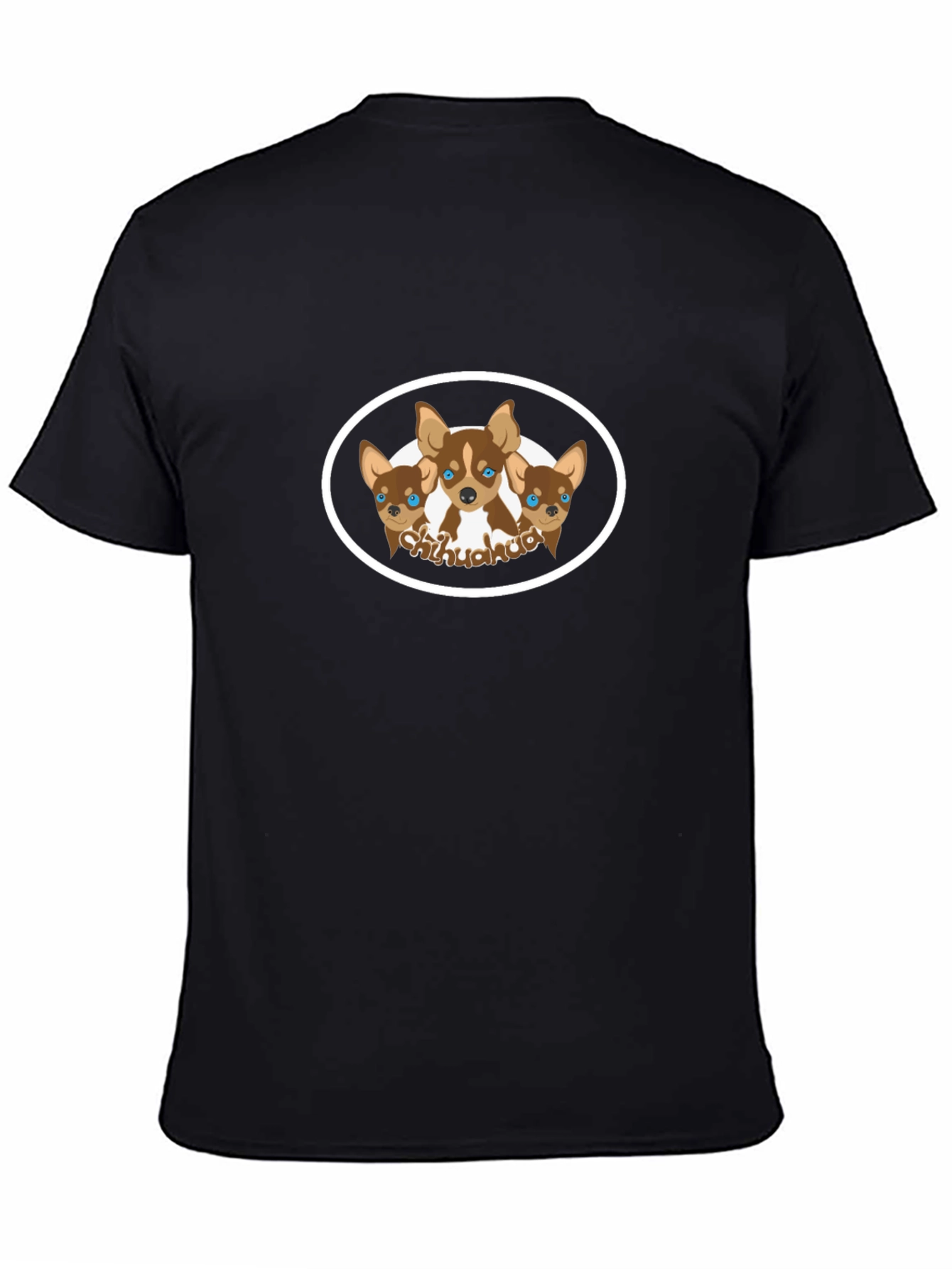 Chihuahua Dog Lover Black T-Shirt