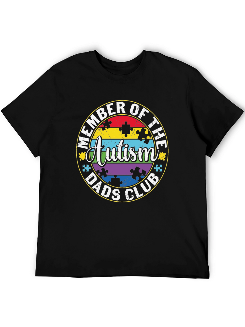 Autism Dads Club Member T-Shirt