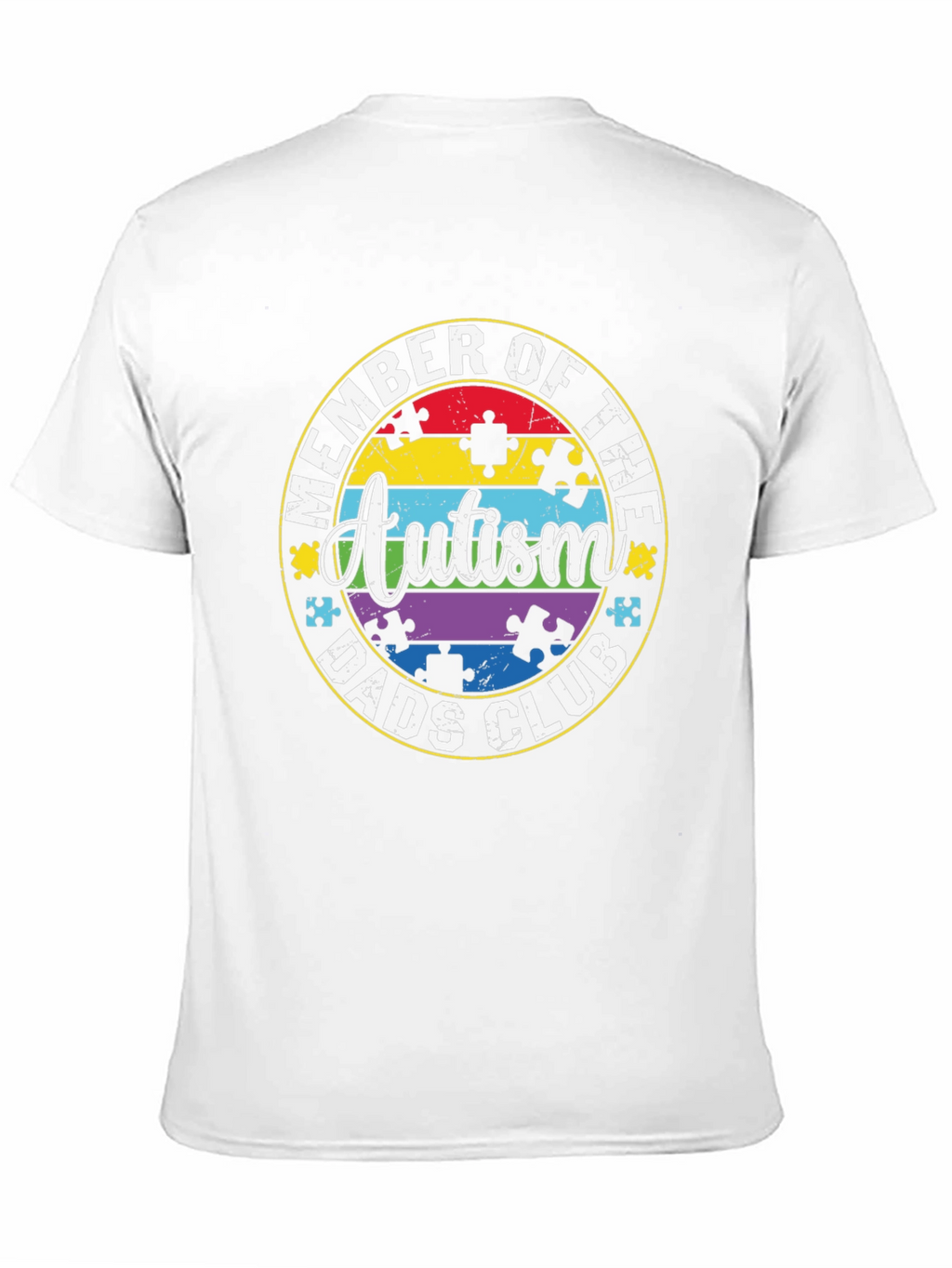 Autism Dads Club Member T-Shirt