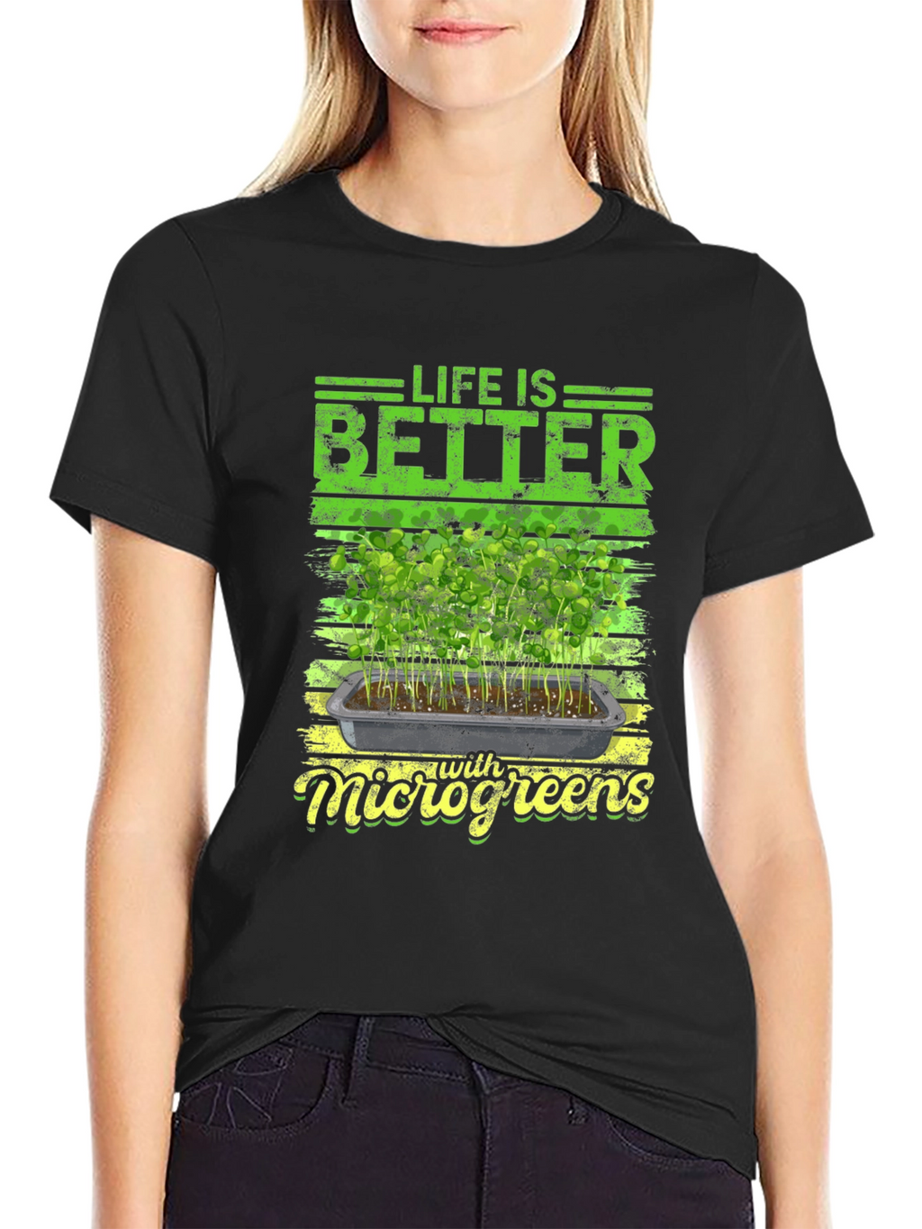 Life is Better with Microgreens T-Shirt
