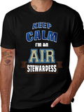 Keep Calm Air Stewardess T-Shirt