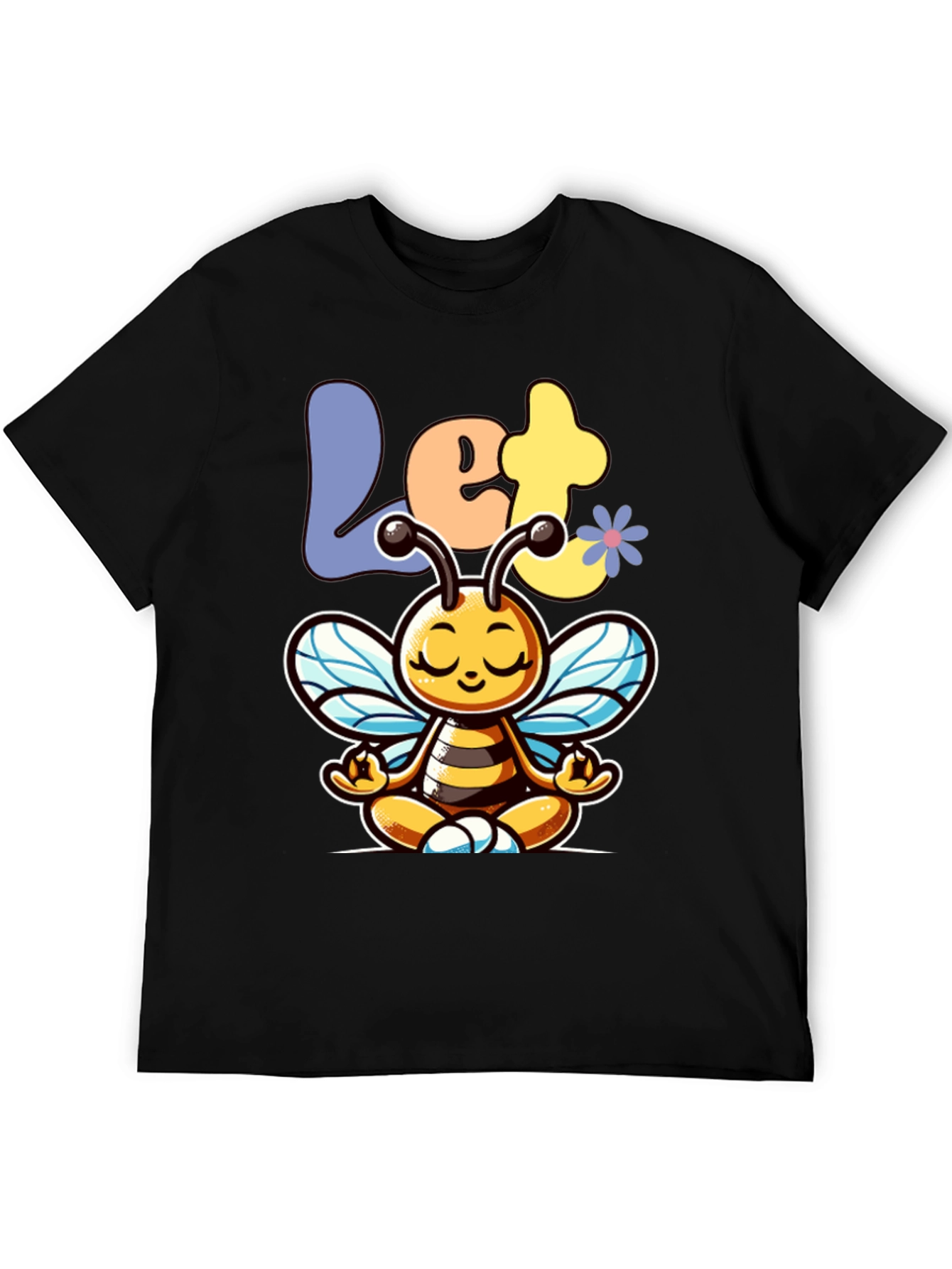 Let it Bee Zen Meditation T-Shirt