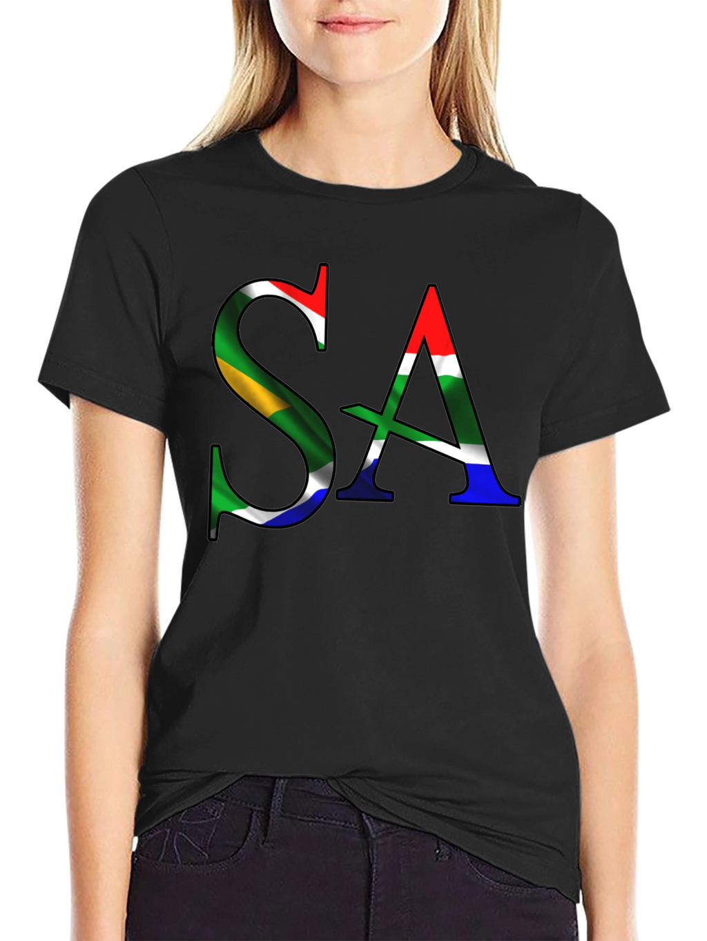 South Africa Flag Graphic Tee