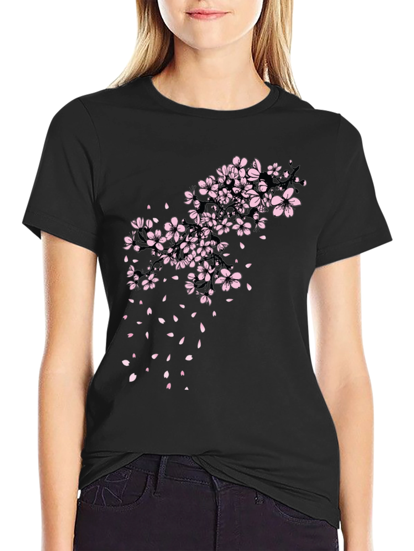 Black Cherry Blossom T-Shirt