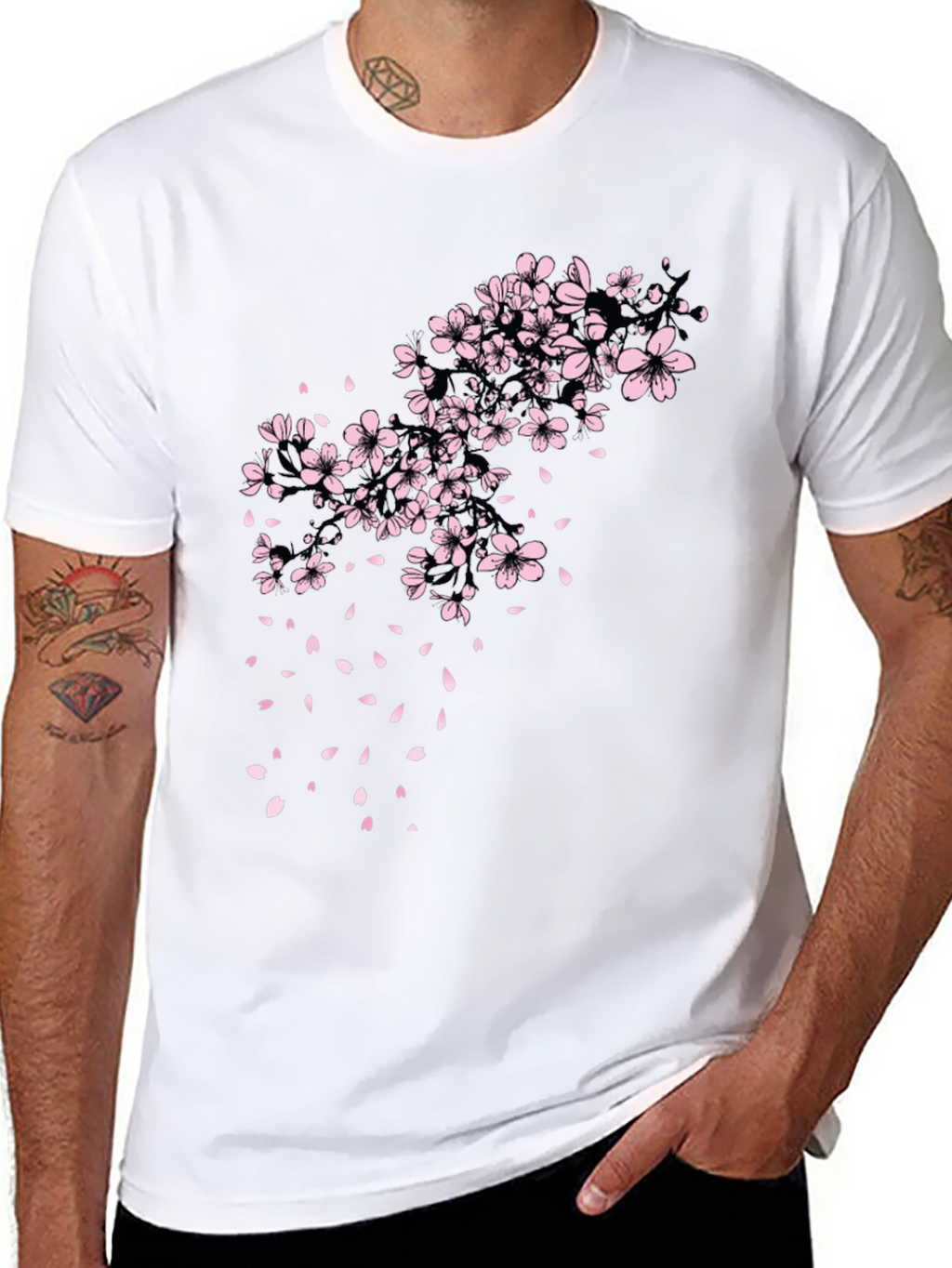 Black Cherry Blossom T-Shirt