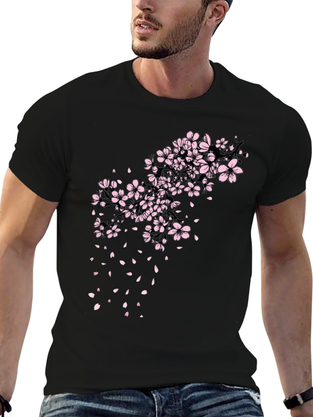 Black Cherry Blossom T-Shirt