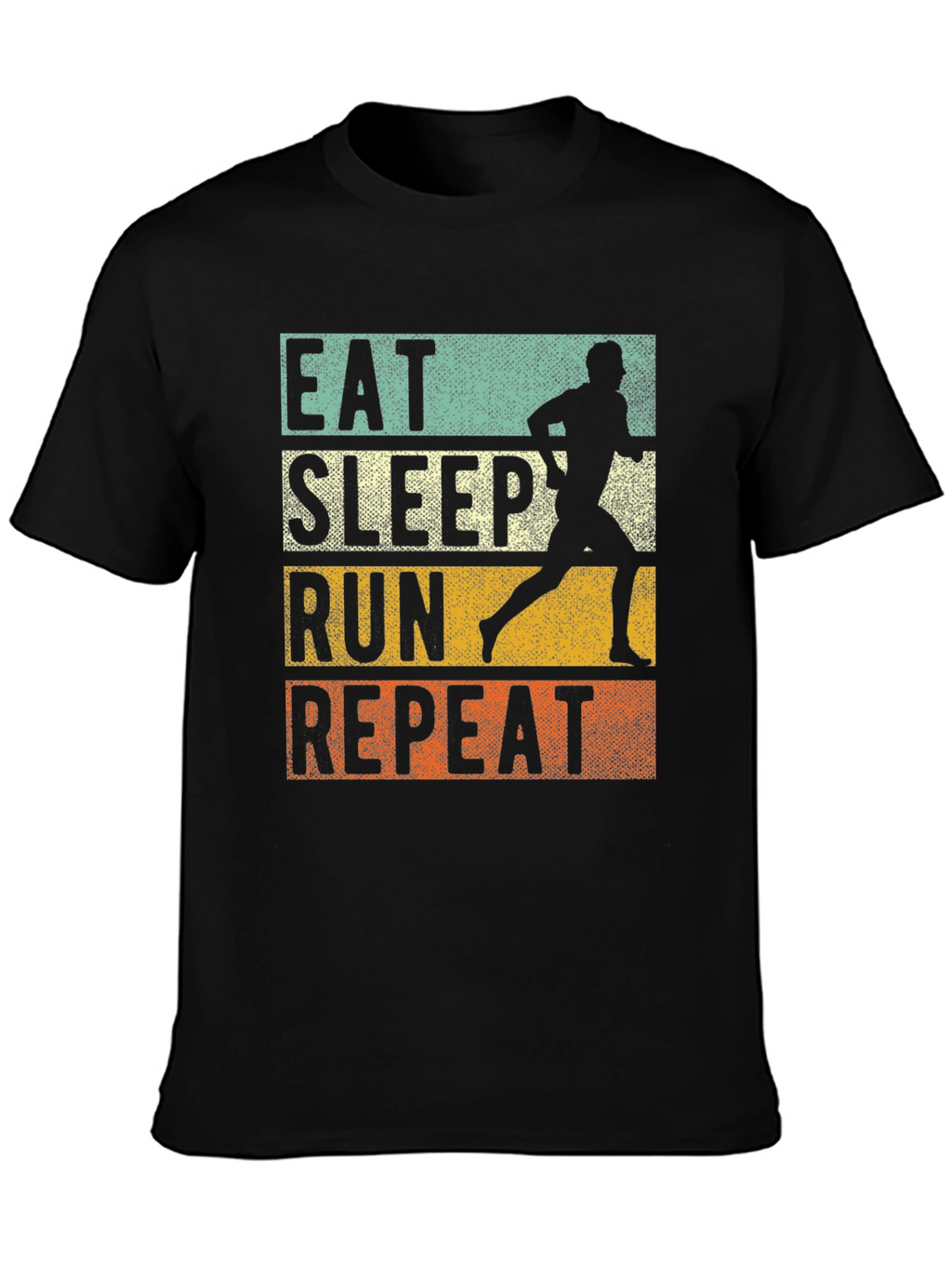 Eat Sleep Run Repeat Graphic Tee
