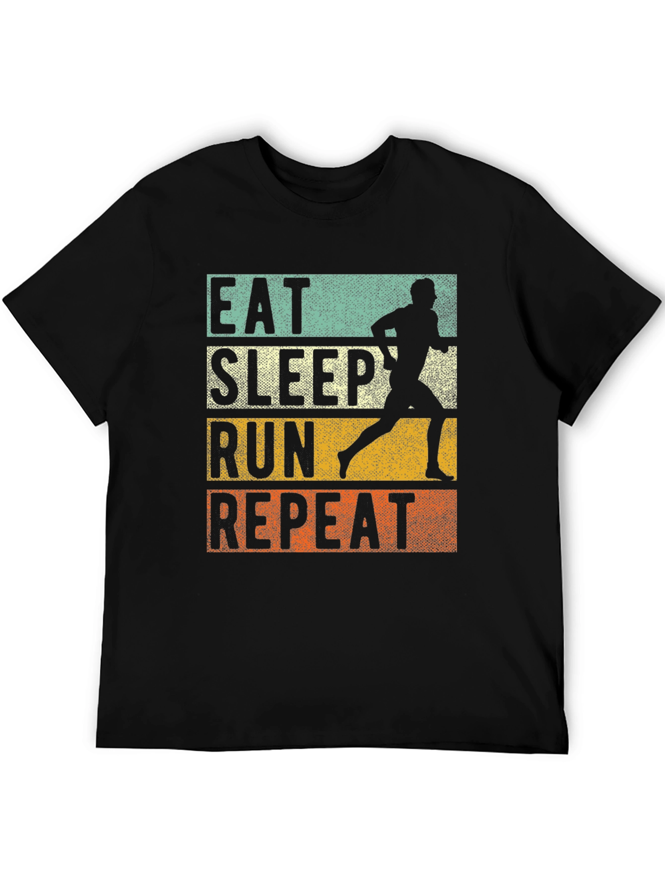 Eat Sleep Run Repeat Graphic Tee