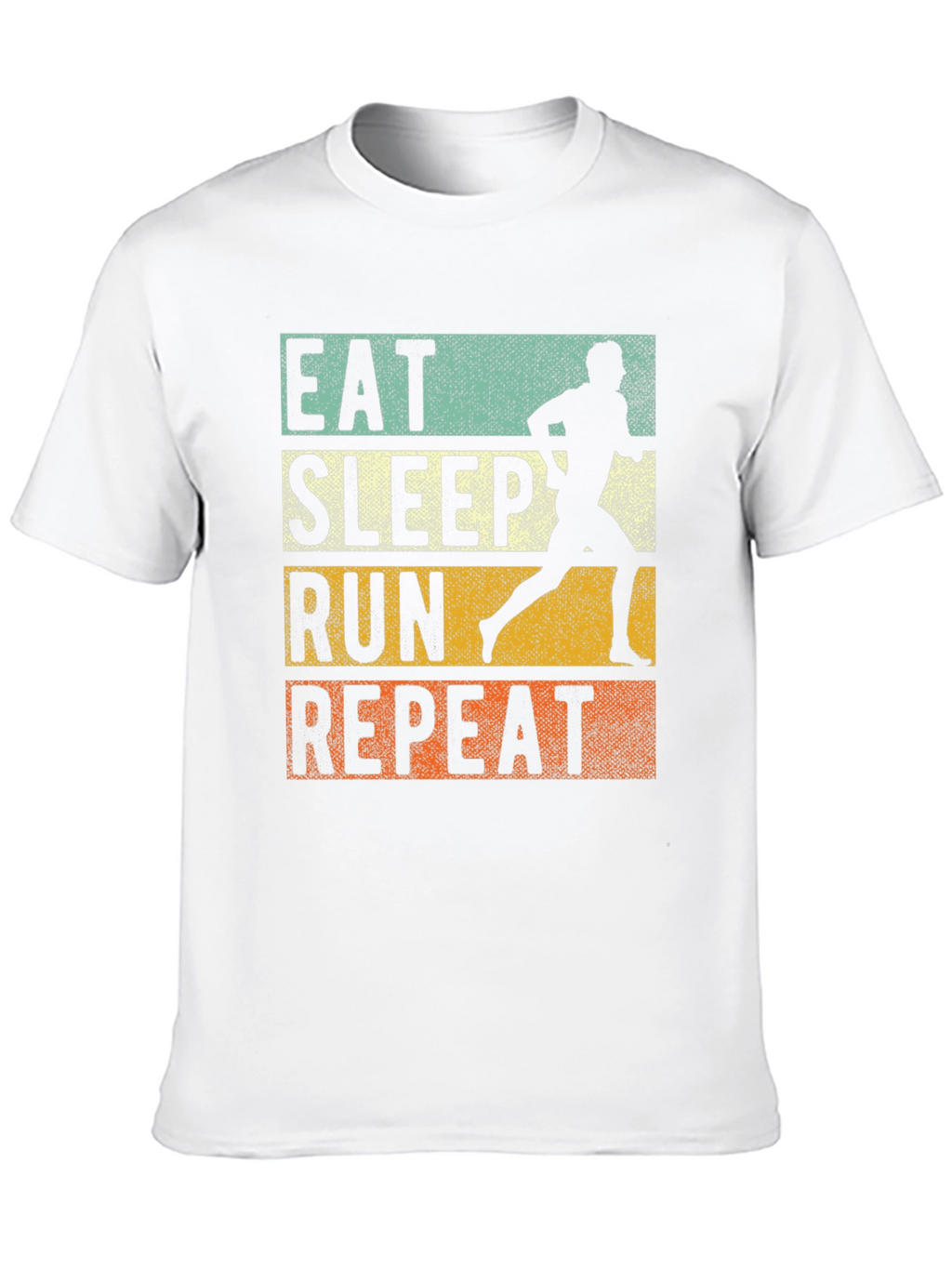 Eat Sleep Run Repeat Graphic Tee