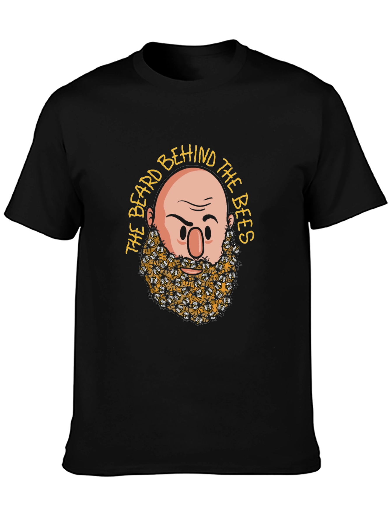 Bearded Beekeeper T-Shirt - The Beard Behind the Bees