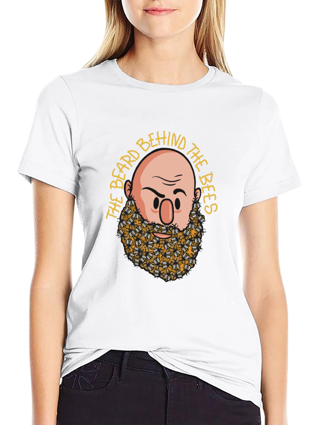 Bearded Beekeeper T-Shirt - The Beard Behind the Bees