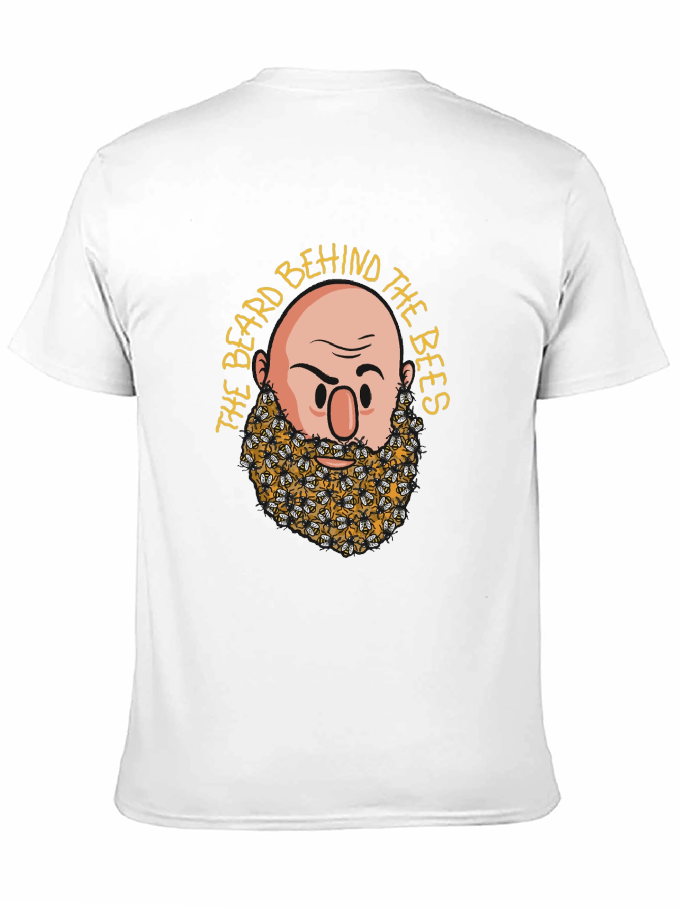 Bearded Beekeeper T-Shirt - The Beard Behind the Bees
