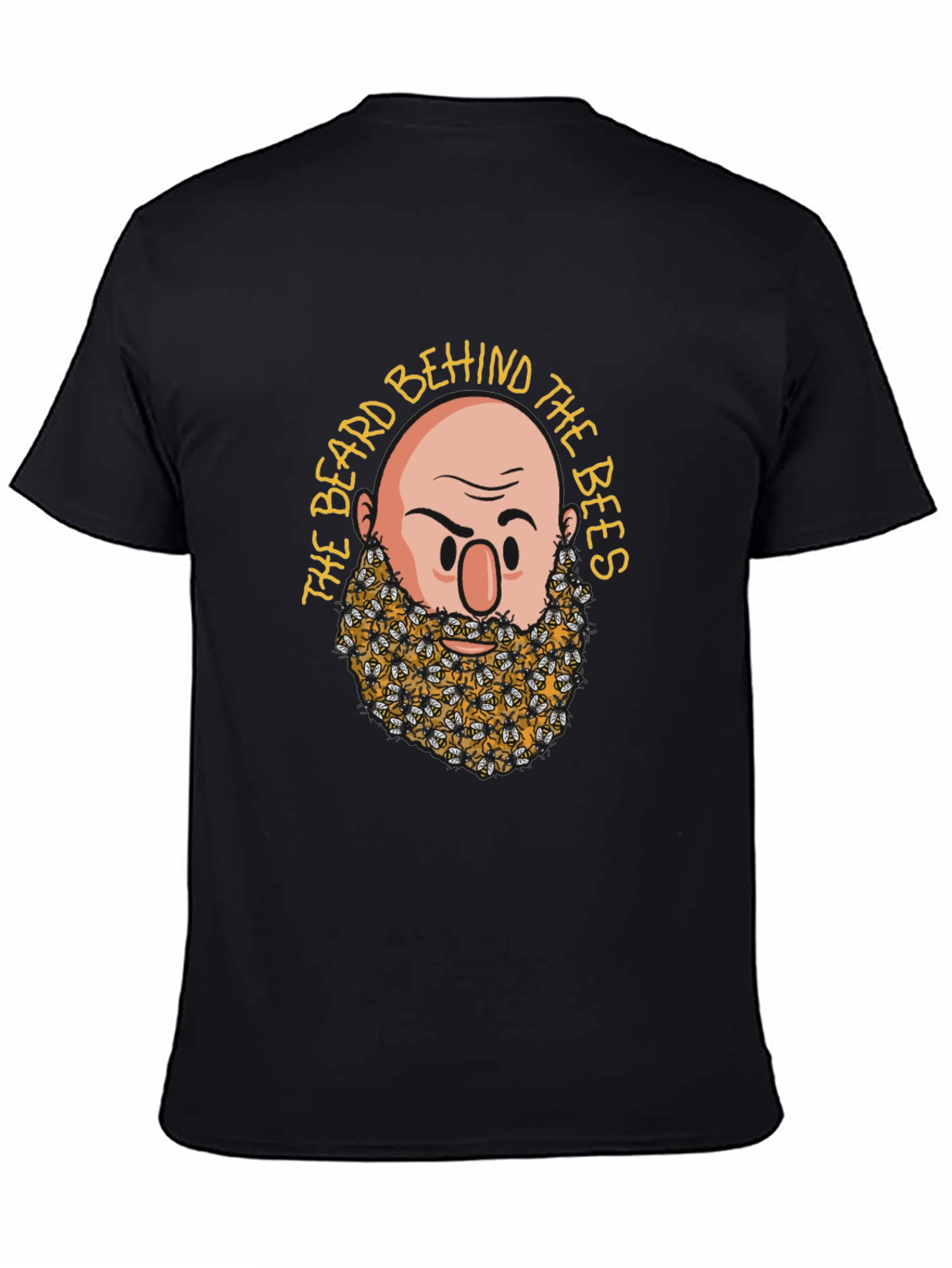 Bearded Beekeeper T-Shirt - The Beard Behind the Bees