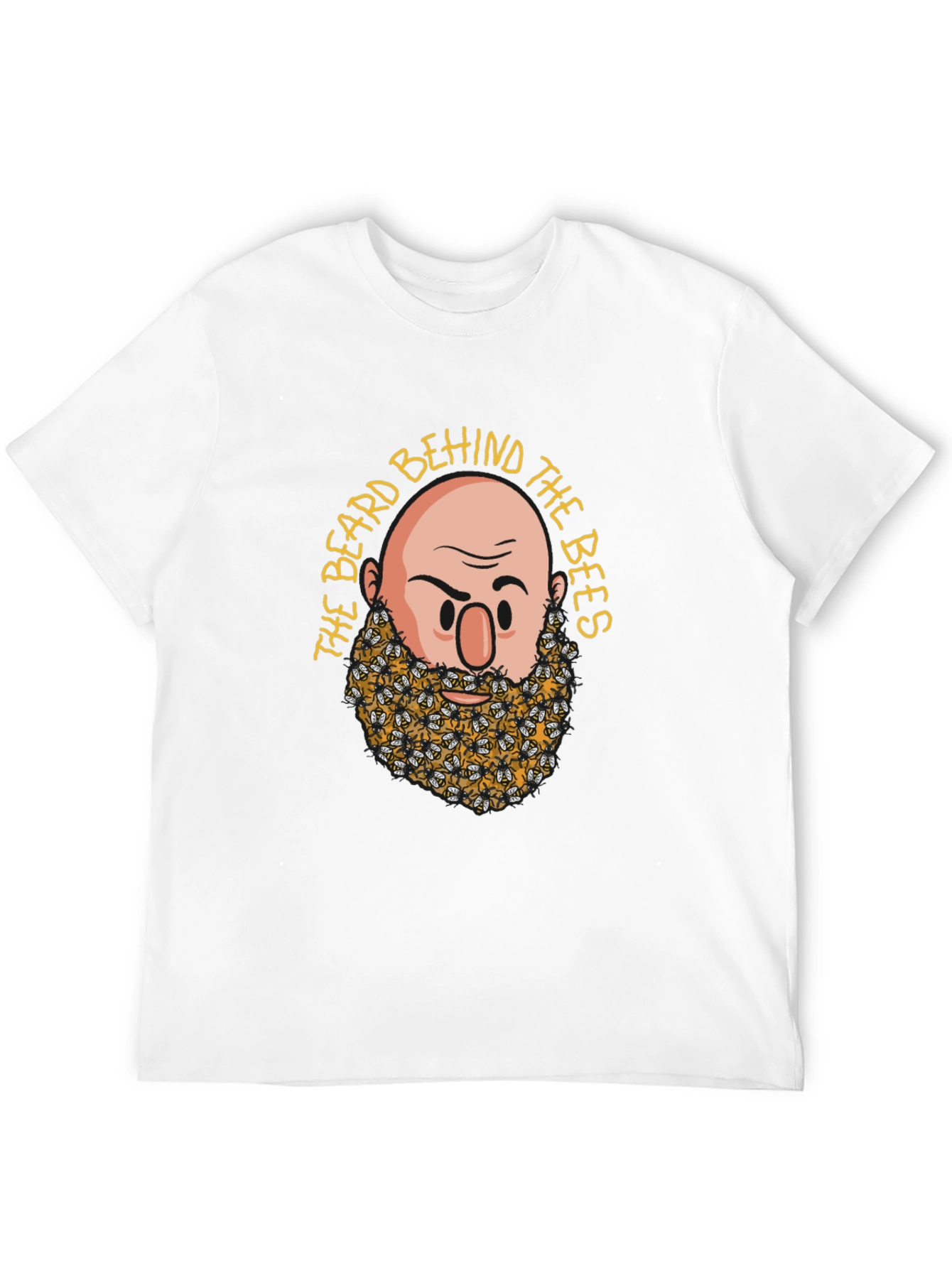 Bearded Beekeeper T-Shirt - The Beard Behind the Bees