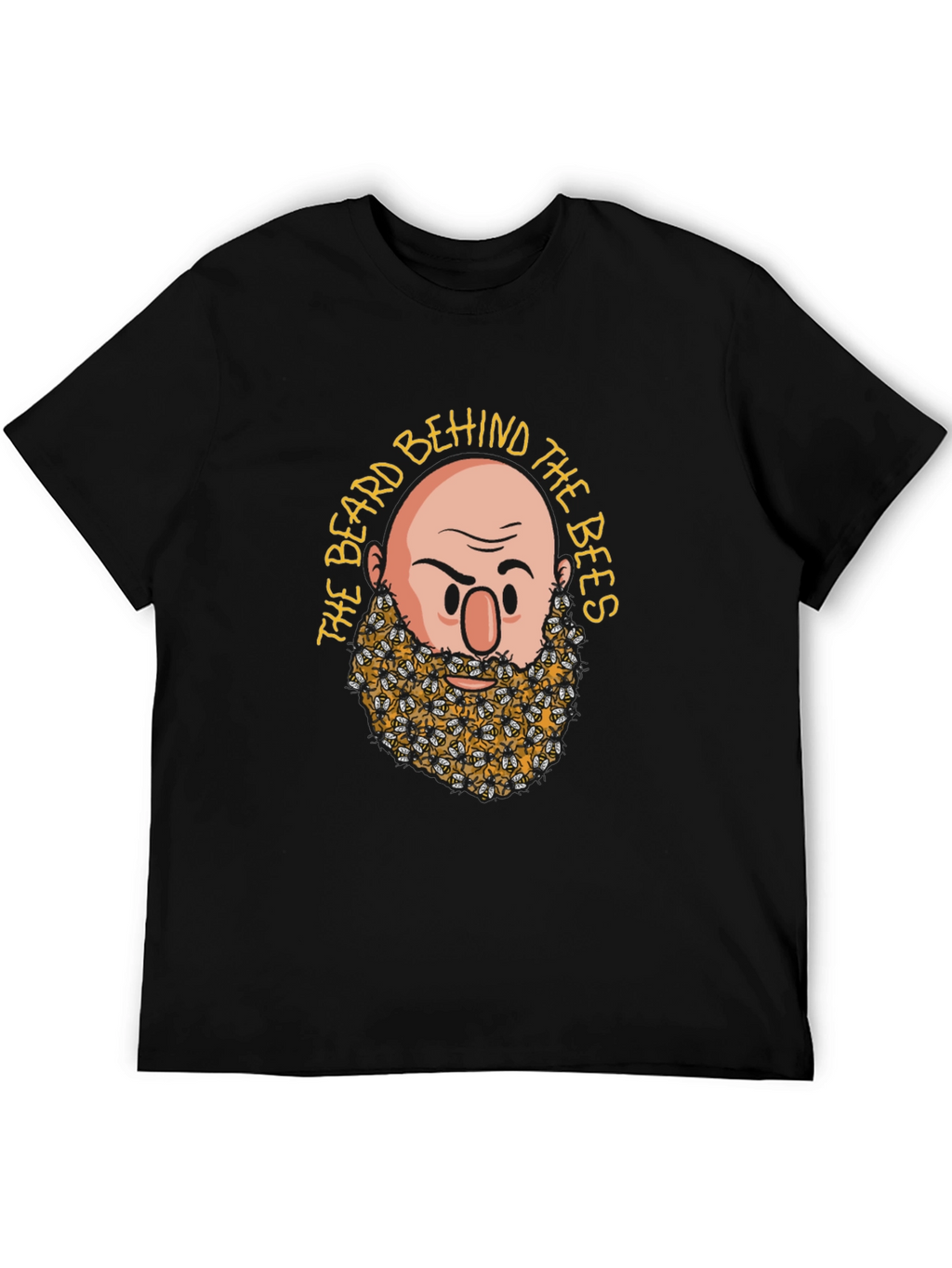 Bearded Beekeeper T-Shirt - The Beard Behind the Bees