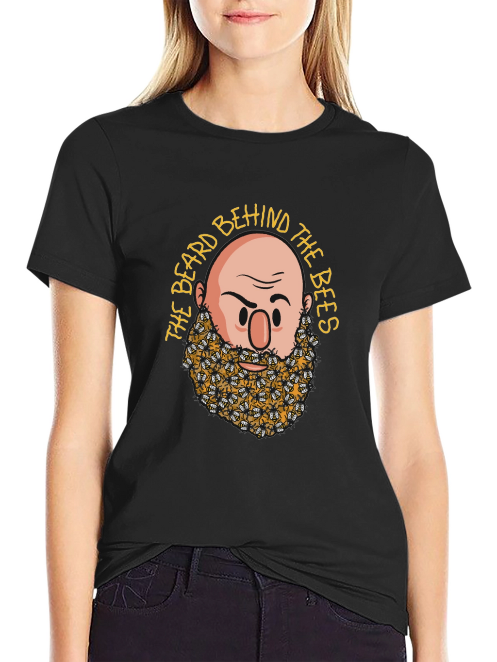 Bearded Beekeeper T-Shirt - The Beard Behind the Bees