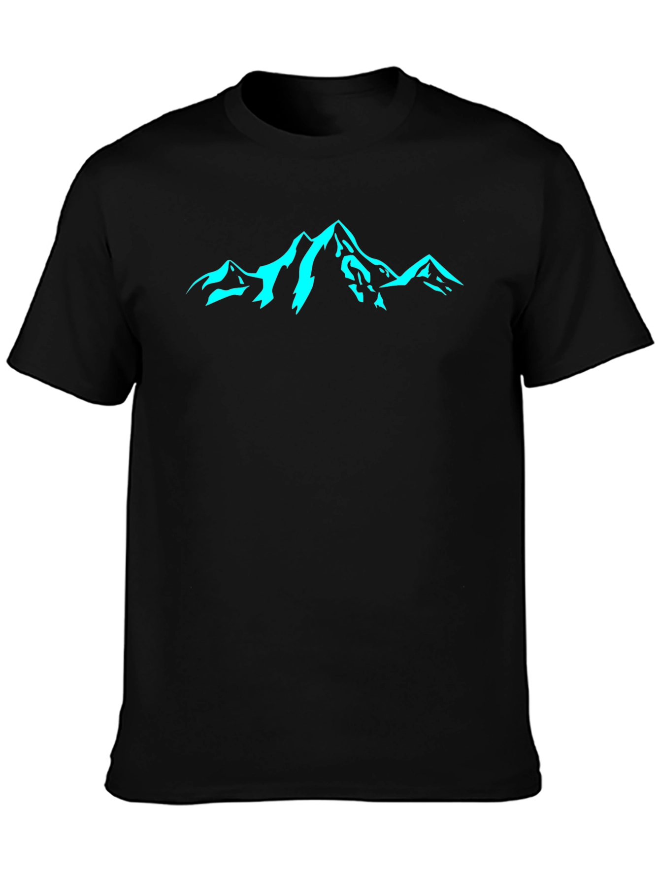 Mountain Graphic Black Tee