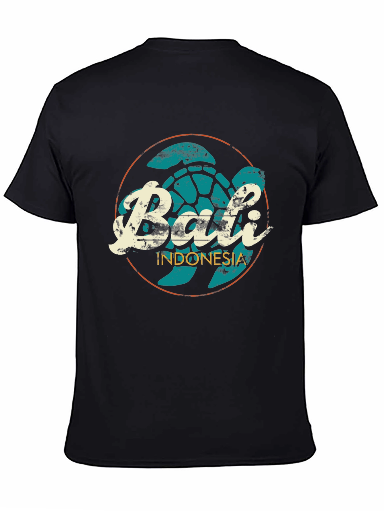 Bali Indonesia Turtle Graphic T-Shirt