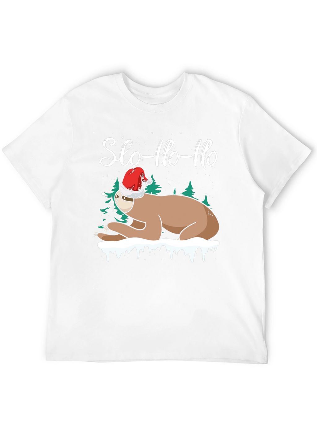 Slo-Ho-Ho Christmas Sloth T-Shirt