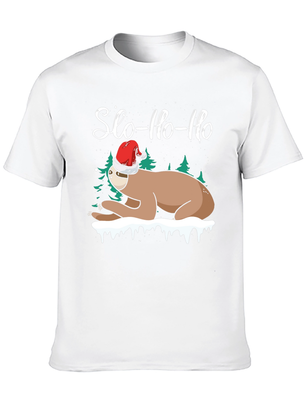 Slo-Ho-Ho Christmas Sloth T-Shirt