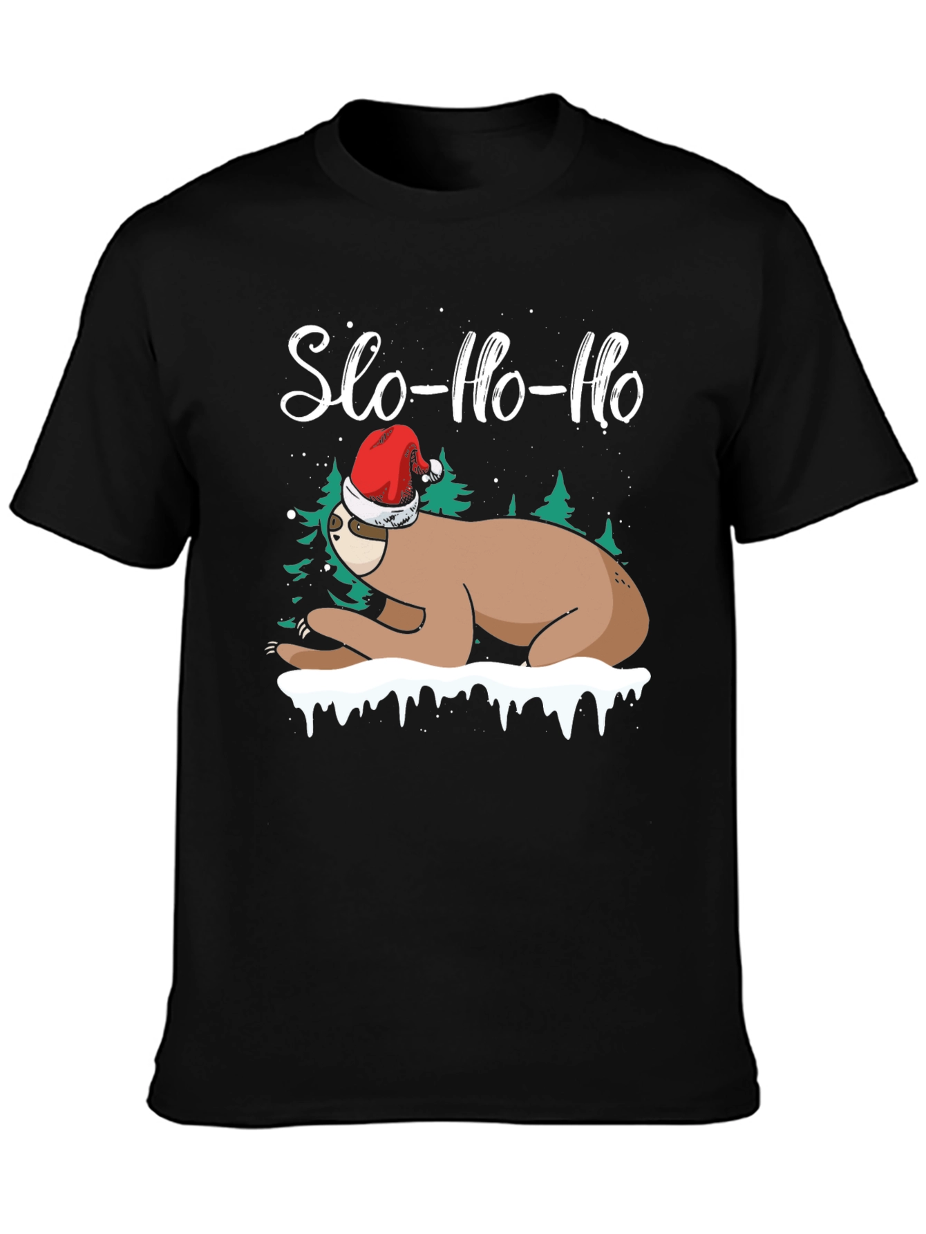 Slo-Ho-Ho Christmas Sloth T-Shirt