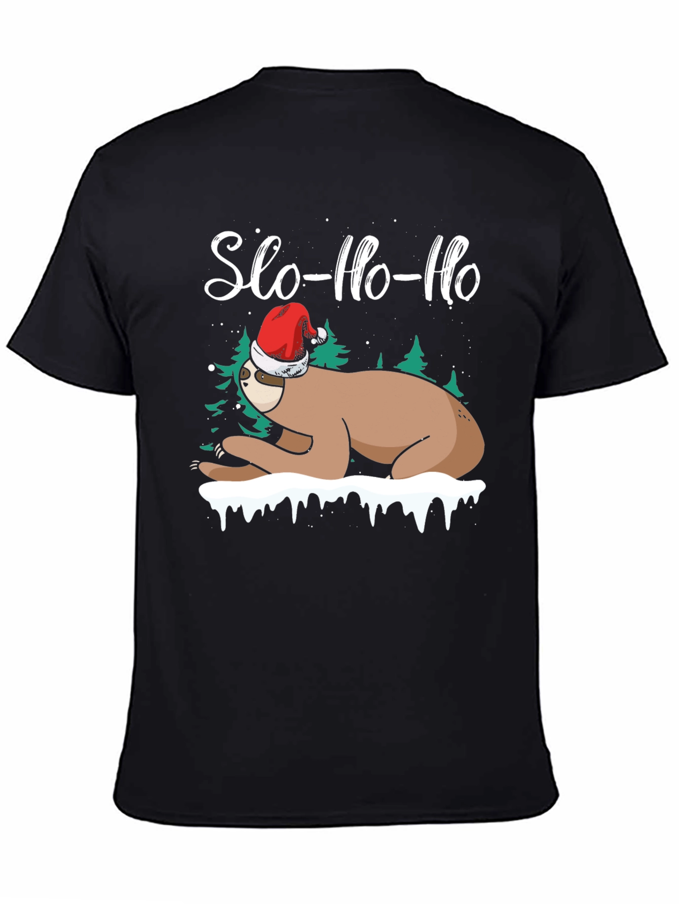 Slo-Ho-Ho Christmas Sloth T-Shirt